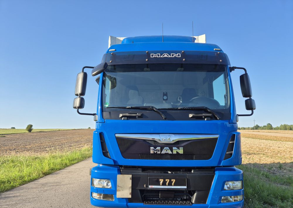 Camión lona MAN TGL 12.250 cena za ZESTAW TANDEM UNIKAT przebieg z Niemiec MANUAL HAK / EURO 6 / przyczepa zestaw jumbo / opony 80%: foto 6