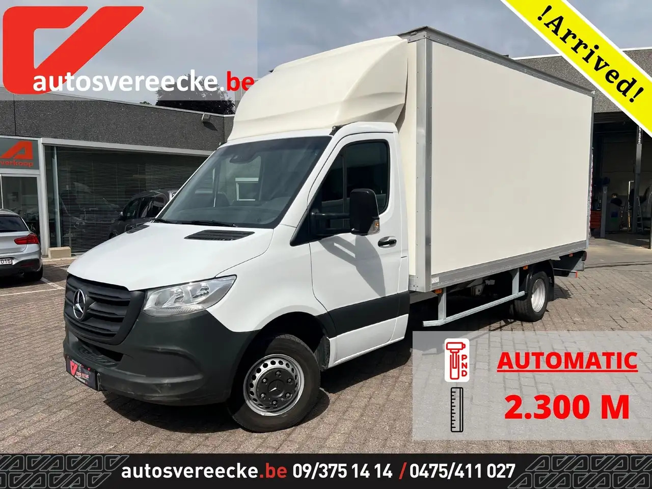 Mercedes-Benz Sprinter 515 KAST+LIFT + SPOILER (35.250ex) 2.300M - Furgoneta caja cerrada: foto 1 Mercedes-Benz Sprinter 515 KAST+LIFT + SPOILER (35.250ex) 2.300M - Furgoneta caja cerrada: foto 1