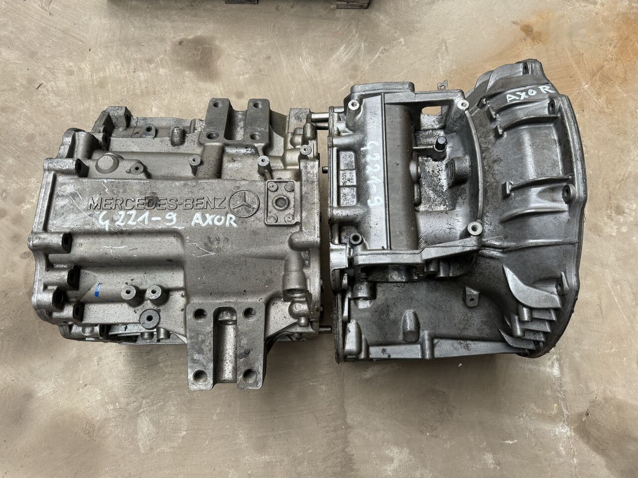 Mercedes-Benz AXOR G221-9 - Caja de cambios y piezas para Camión: foto 1 Mercedes-Benz AXOR G221-9 - Caja de cambios y piezas para Camión: foto 1