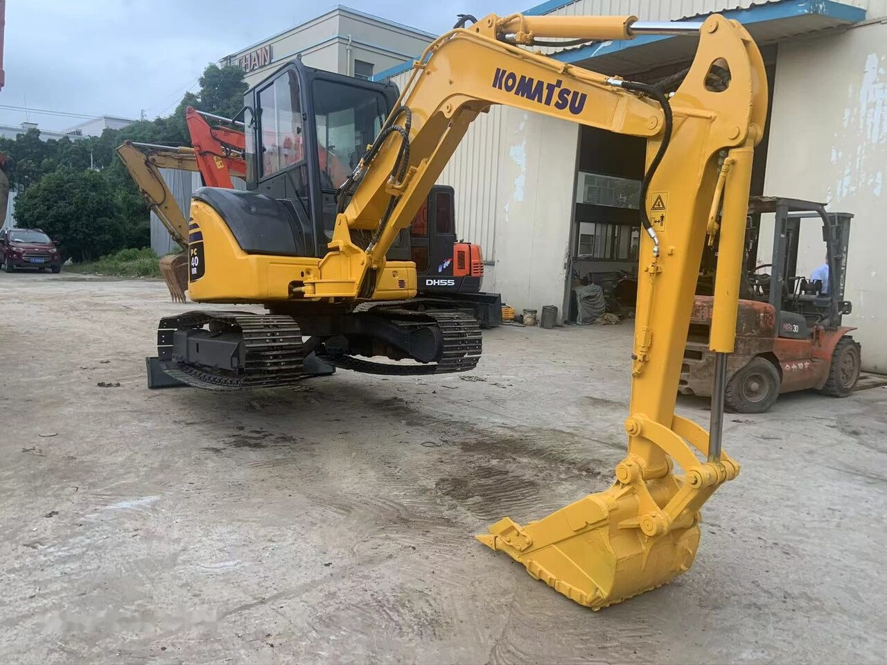 Komatsu PC40MR - Miniexcavadora: foto 5 Komatsu PC40MR - Miniexcavadora: foto 5