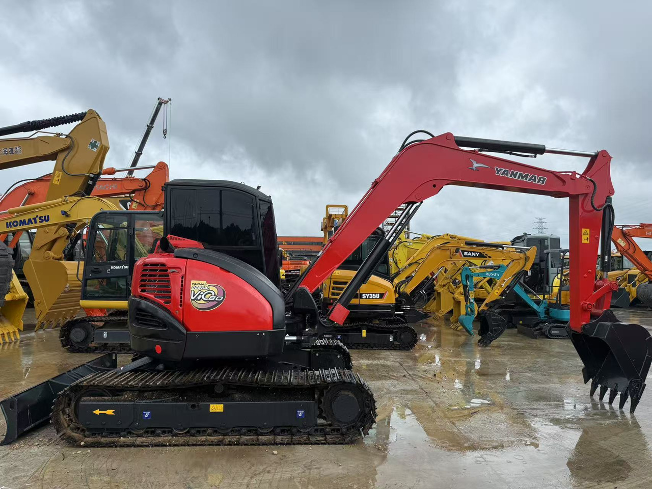 YANMAR VIO55 - Miniexcavadora: foto 4 YANMAR VIO55 - Miniexcavadora: foto 4
