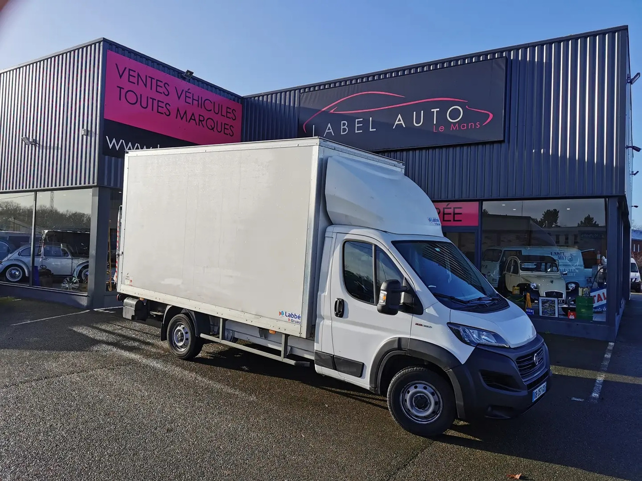 Furgoneta caja cerrada Fiat Ducato 3.5 L H3-POWER 140CH MAXI HEAVY DUTY CAISSE 20M³ + HAYON 750KG + AUVENT PACK PRO: foto 9