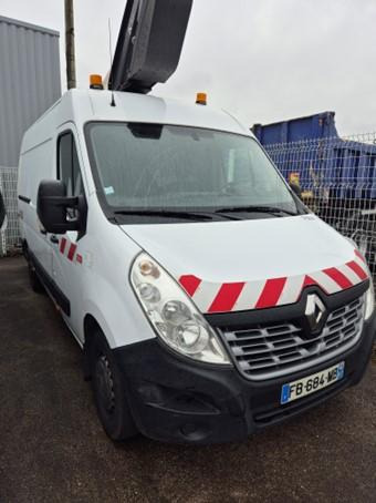 Renault Master Fourgon L2H2 130 cv Nacelle KLUBB K32 - Camión con plataforma elevadora: foto 1 Renault Master Fourgon L2H2 130 cv Nacelle KLUBB K32 - Camión con plataforma elevadora: foto 1