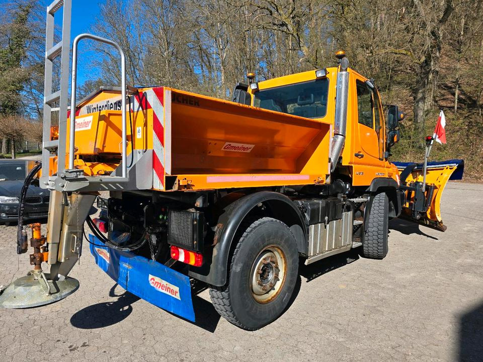 Unimog 218 U218 Mercedes-Benz 405 Schmidt Schneepflug Gmeiner Salzstreuer Yedi Winterdienst - Máquina quitanieve: foto 5 Unimog 218 U218 Mercedes-Benz 405 Schmidt Schneepflug Gmeiner Salzstreuer Yedi Winterdienst - Máquina quitanieve: foto 5