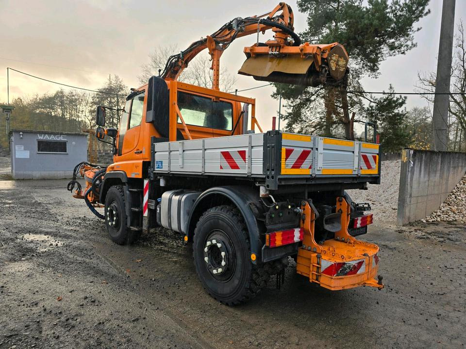 Unimog U400 2011 Bluetec 5 Mercedes-Benz 405 423 427 300 U 500 Mulag MKM Mähausleger Böschungsmäher Böschungsmulcher FME Dücker - Vehículo municipal: foto 5 Unimog U400 2011 Bluetec 5 Mercedes-Benz 405 423 427 300 U 500 Mulag MKM Mähausleger Böschungsmäher Böschungsmulcher FME Dücker - Vehículo municipal: foto 5