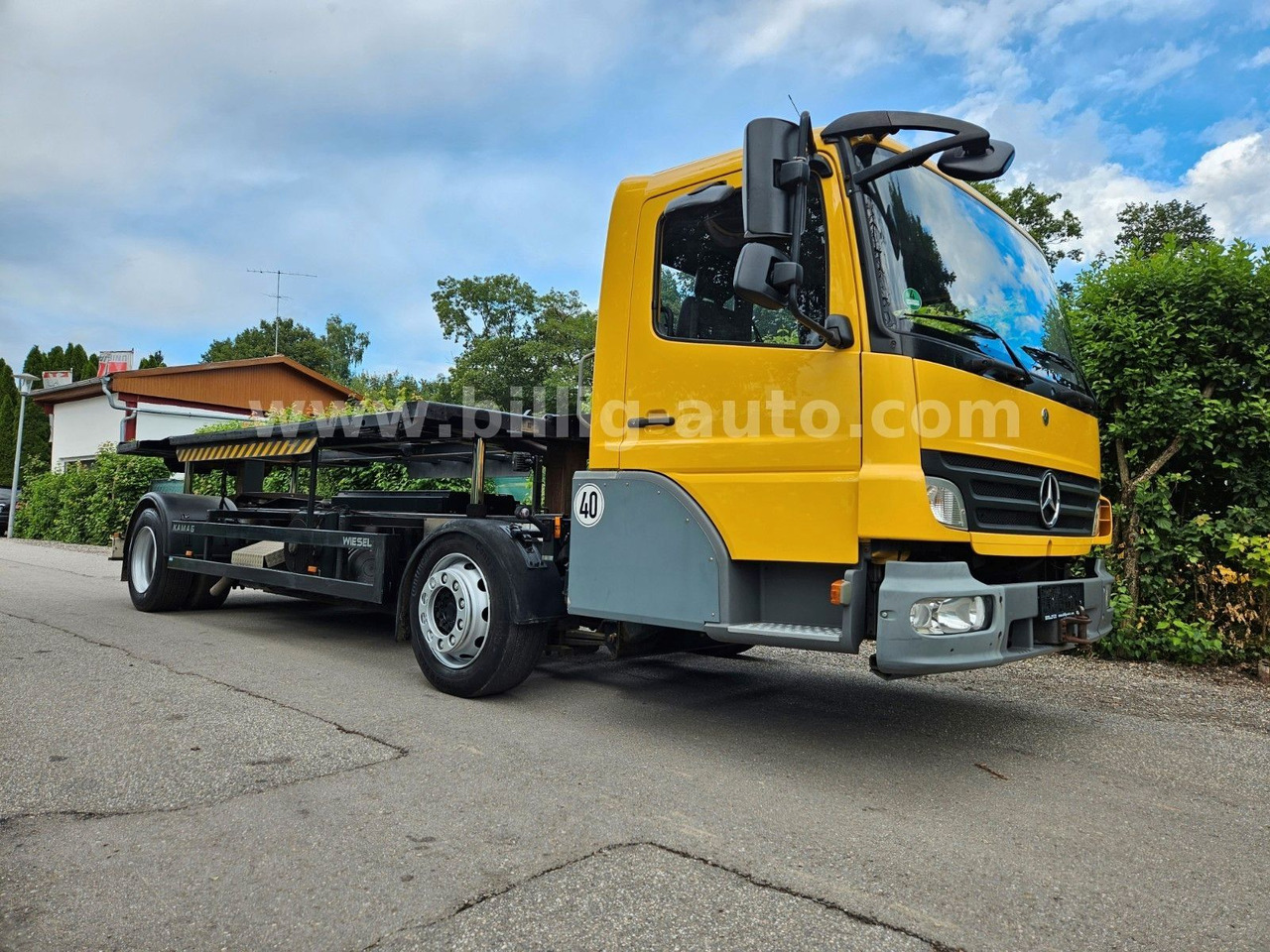 Mercedes-Benz Kamag * WBH 25 * Wiesel * Umsetzer * Sattelkupp. - Camión chasis: foto 1 Mercedes-Benz Kamag * WBH 25 * Wiesel * Umsetzer * Sattelkupp. - Camión chasis: foto 1