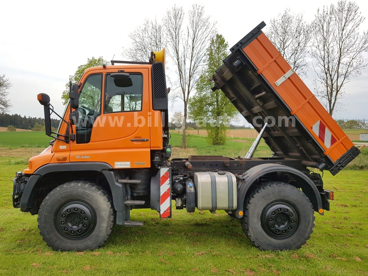 Unimog U400 405/12*HYDROSTAT*VARIOPILOT*Euro4*Kipper - Camión volquete: foto 3 Unimog U400 405/12*HYDROSTAT*VARIOPILOT*Euro4*Kipper - Camión volquete: foto 3