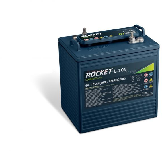 Akumulator trakcyjny 6V 225Ah - Acumulador para Plataforma elevadora: foto 2 Akumulator trakcyjny 6V 225Ah - Acumulador para Plataforma elevadora: foto 2