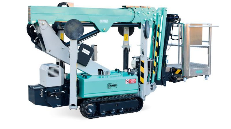 IMER GROUP Seria IM R 13 nowy podnośnik na gąsienicach 13 m - Plataforma araña: foto 1 IMER GROUP Seria IM R 13 nowy podnośnik na gąsienicach 13 m - Plataforma araña: foto 1