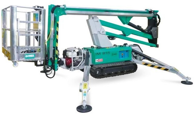 IMER GROUP Seria IM R 15 nowy podnośnik na gąsienicach 15 m - Plataforma araña: foto 1 IMER GROUP Seria IM R 15 nowy podnośnik na gąsienicach 15 m - Plataforma araña: foto 1