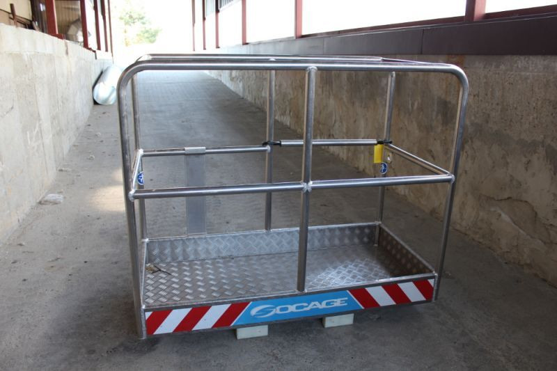 Nowy kosz aluminiowy Socage basket cestello - Implemento para Plataforma elevadora: foto 1 Nowy kosz aluminiowy Socage basket cestello - Implemento para Plataforma elevadora: foto 1