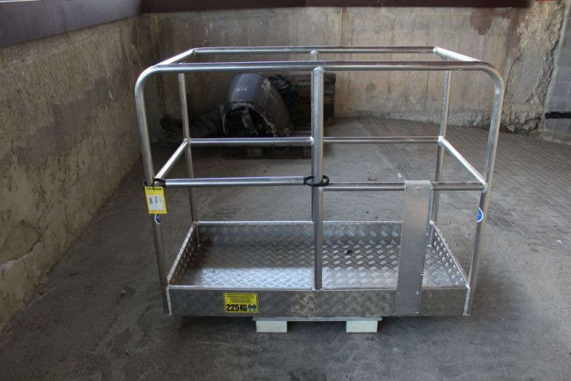 Nowy kosz aluminiowy Socage basket cestello - Implemento para Plataforma elevadora: foto 3 Nowy kosz aluminiowy Socage basket cestello - Implemento para Plataforma elevadora: foto 3