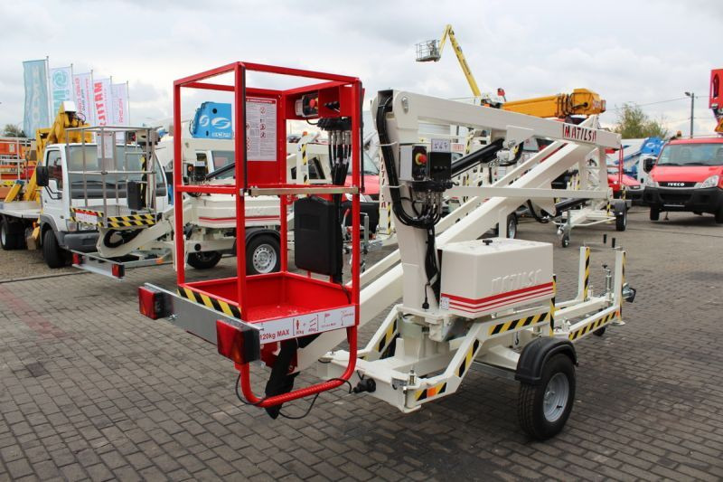 Matilsa Parma 9 fabrycznie nowy podnośnik koszowy na przyczepie - Plataforma elevadora remolcable: foto 3 Matilsa Parma 9 fabrycznie nowy podnośnik koszowy na przyczepie - Plataforma elevadora remolcable: foto 3