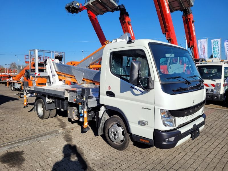 Mitsubishi Canter Fuso 3C13 podnośnik koszowy 20 m Multitel MXE200 bucket truck boom lift - Camión con plataforma elevadora: foto 3 Mitsubishi Canter Fuso 3C13 podnośnik koszowy 20 m Multitel MXE200 bucket truck boom lift - Camión con plataforma elevadora: foto 3