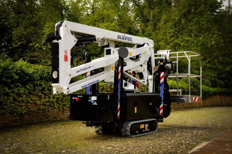 Oil&Steel Octopus 14 podnośnik koszowy na gąsienicach 14 m - Plataforma araña: foto 1 Oil&Steel Octopus 14 podnośnik koszowy na gąsienicach 14 m - Plataforma araña: foto 1