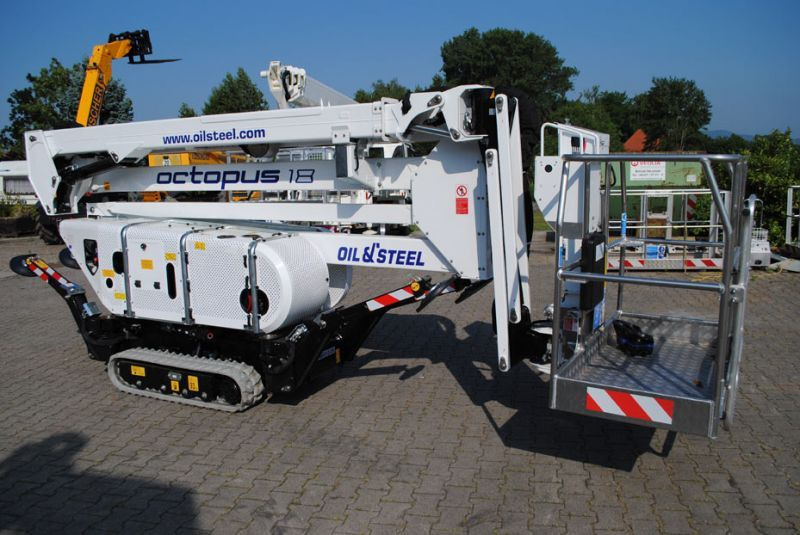 Oil&Steel Octopus 18 nowy podnośnik koszowy na gąsieniach 18 m - Plataforma araña: foto 3 Oil&Steel Octopus 18 nowy podnośnik koszowy na gąsieniach 18 m - Plataforma araña: foto 3