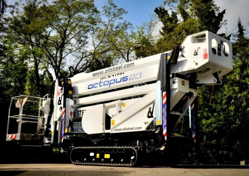 Oil&Steel Octopus 23 nowy podnośnik koszowy na gąsienicach 23 m - Plataforma araña: foto 1 Oil&Steel Octopus 23 nowy podnośnik koszowy na gąsienicach 23 m - Plataforma araña: foto 1