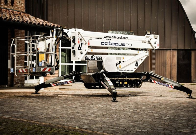 Oil&Steel Octopus 23 nowy podnośnik koszowy na gąsienicach 23 m - Plataforma araña: foto 4 Oil&Steel Octopus 23 nowy podnośnik koszowy na gąsienicach 23 m - Plataforma araña: foto 4