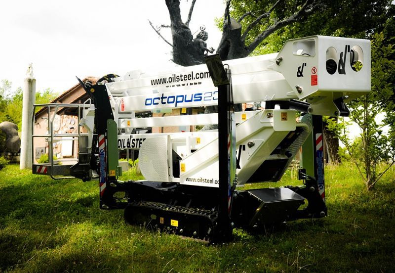 Oil&Steel Octopus 23 nowy podnośnik koszowy na gąsienicach 23 m - Plataforma araña: foto 2 Oil&Steel Octopus 23 nowy podnośnik koszowy na gąsienicach 23 m - Plataforma araña: foto 2