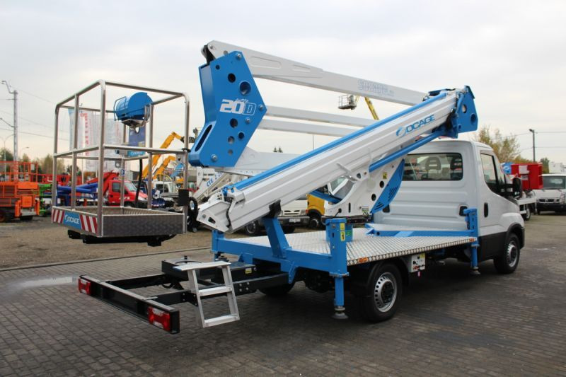 Camión con plataforma elevadora Socage ForSte 20D SPEED - 20 m zamontowany na Iveco Daily 35-140: foto 18