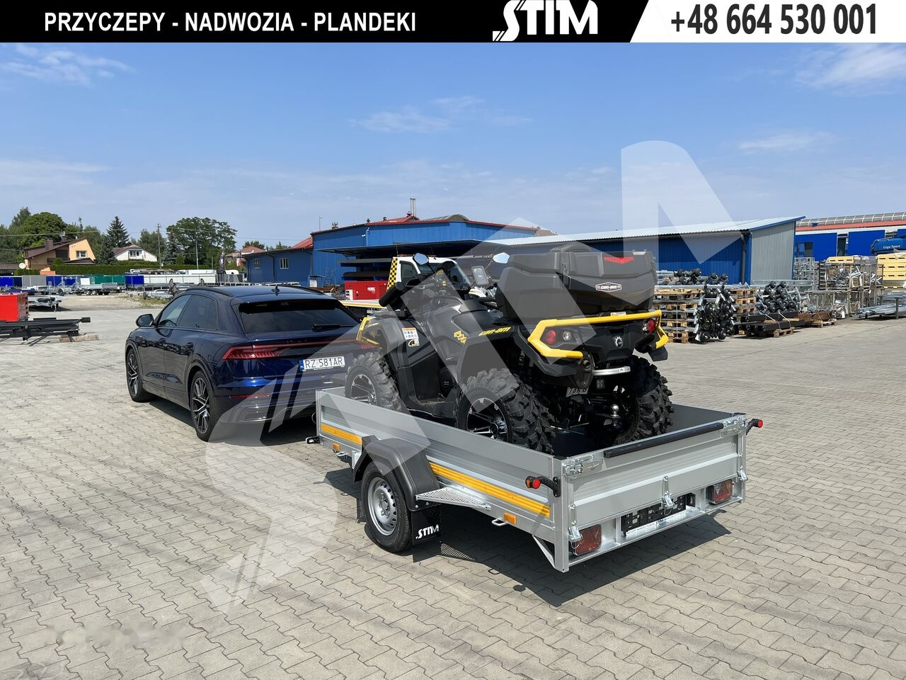 Stim S11-QT/750WB - uchylna - Remolque de coche: foto 2 Stim S11-QT/750WB - uchylna - Remolque de coche: foto 2