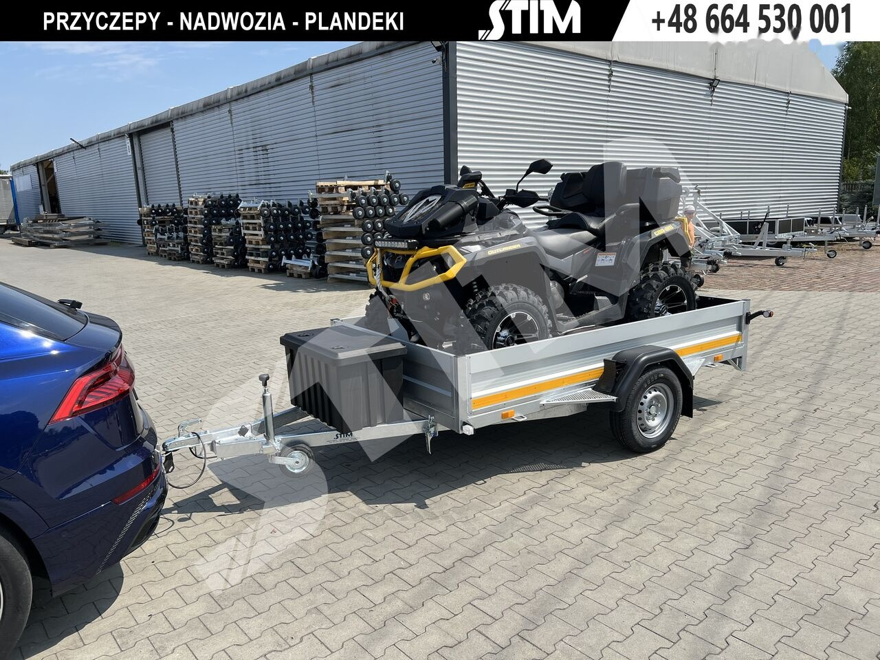 Stim S11-QT/750WB - uchylna - Remolque de coche: foto 5 Stim S11-QT/750WB - uchylna - Remolque de coche: foto 5