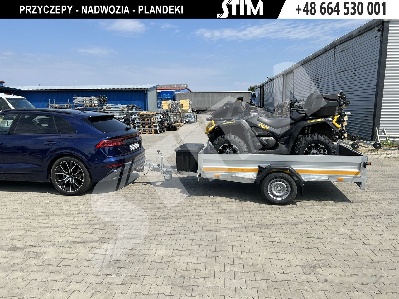 Stim S11-QT/750WB - uchylna - Remolque de coche: foto 3 Stim S11-QT/750WB - uchylna - Remolque de coche: foto 3