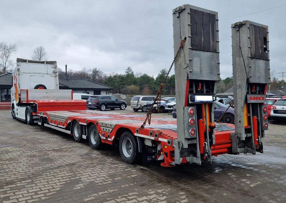 Bodex NACZEPA NISKOPODŁOGOWA ROZSUWANA 3 OSIE LAWETA ZESTAW - Semirremolque góndola rebajadas: foto 1 Bodex NACZEPA NISKOPODŁOGOWA ROZSUWANA 3 OSIE LAWETA ZESTAW - Semirremolque góndola rebajadas: foto 1