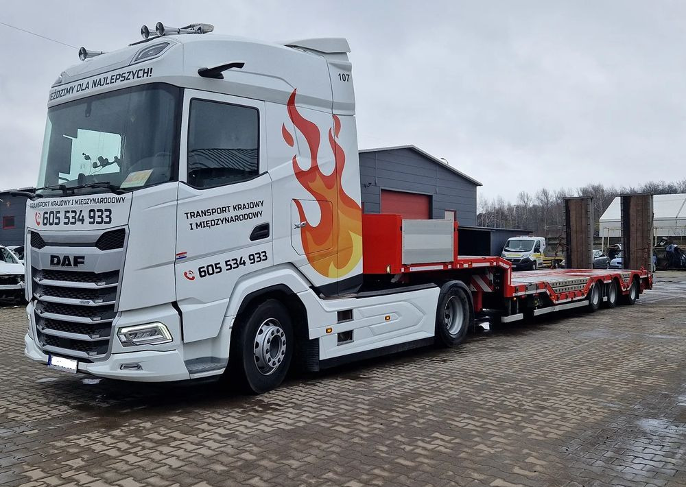 Bodex NACZEPA NISKOPODŁOGOWA ROZSUWANA 3 OSIE LAWETA ZESTAW - Semirremolque góndola rebajadas: foto 4 Bodex NACZEPA NISKOPODŁOGOWA ROZSUWANA 3 OSIE LAWETA ZESTAW - Semirremolque góndola rebajadas: foto 4