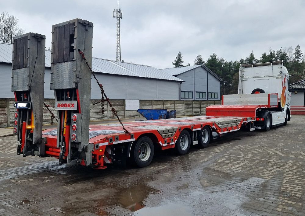 Bodex NACZEPA NISKOPODŁOGOWA ROZSUWANA 3 OSIE LAWETA ZESTAW - Semirremolque góndola rebajadas: foto 2 Bodex NACZEPA NISKOPODŁOGOWA ROZSUWANA 3 OSIE LAWETA ZESTAW - Semirremolque góndola rebajadas: foto 2