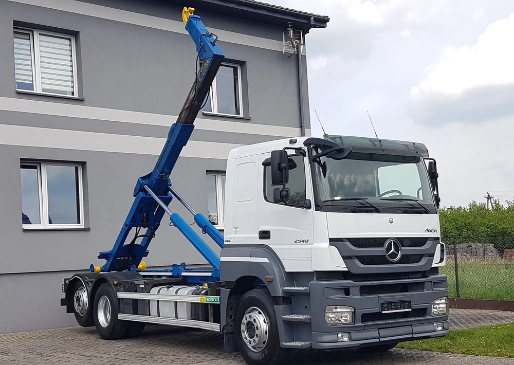 Mercedes-Benz AXOR ACTROS 2540 HAKOWIEC 3 OSIE - Camión multibasculante: foto 1 Mercedes-Benz AXOR ACTROS 2540 HAKOWIEC 3 OSIE - Camión multibasculante: foto 1