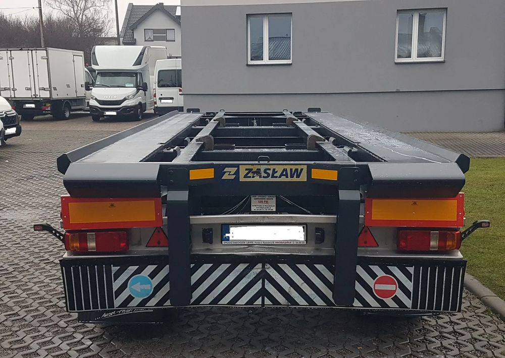 Zaslaw D-659 DO KONTENERÓW HAKOWCA POD KONTENERY 2 OSIE BLIŹNIAKI RESORY MEILLER - Remolque multilift/ Portacontenedores de cadenas: foto 5 Zaslaw D-659 DO KONTENERÓW HAKOWCA POD KONTENERY 2 OSIE BLIŹNIAKI RESORY MEILLER - Remolque multilift/ Portacontenedores de cadenas: foto 5