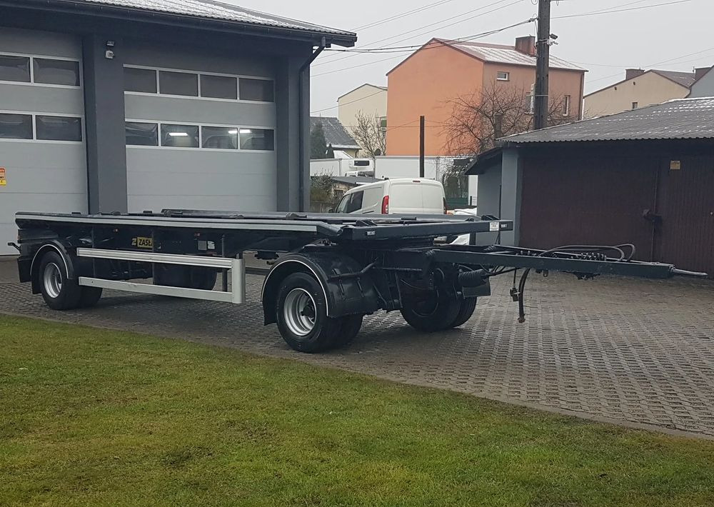 Zaslaw D-659 DO KONTENERÓW HAKOWCA POD KONTENERY 2 OSIE BLIŹNIAKI RESORY MEILLER - Remolque multilift/ Portacontenedores de cadenas: foto 1 Zaslaw D-659 DO KONTENERÓW HAKOWCA POD KONTENERY 2 OSIE BLIŹNIAKI RESORY MEILLER - Remolque multilift/ Portacontenedores de cadenas: foto 1