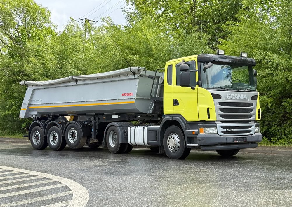 Scania * Zestaw * Scania G400 + Naczepa Kogel Kiper Wywrotka * Sprowadzony * Bardzo Dobry Stan * - Cabeza tractora, Semirremolque volquete: foto 2 Scania * Zestaw * Scania G400 + Naczepa Kogel Kiper Wywrotka * Sprowadzony * Bardzo Dobry Stan * - Cabeza tractora, Semirremolque volquete: foto 2