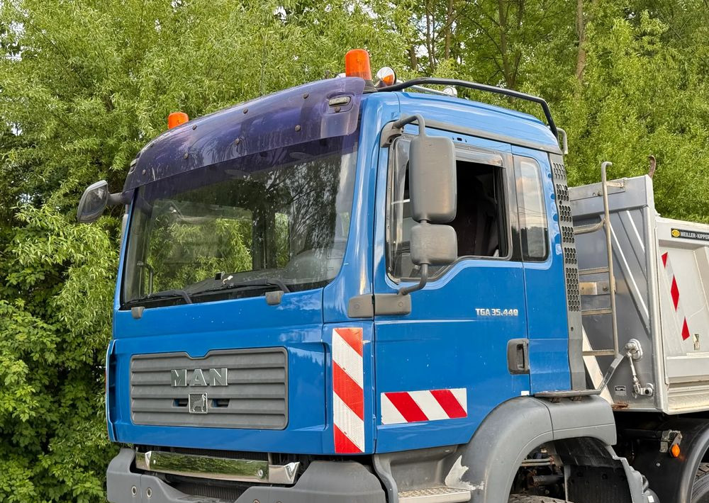 MAN * Kiper Meiller * Wywrotka * 35-440 *  MAN TGA 8X4 * Stan Perfekcyjny * - Camión volquete: foto 5 MAN * Kiper Meiller * Wywrotka * 35-440 *  MAN TGA 8X4 * Stan Perfekcyjny * - Camión volquete: foto 5