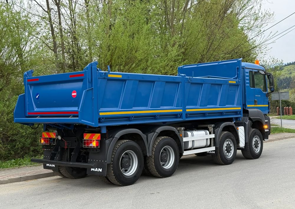 Camión volquete MAN * Kiper * Wywrotka * 35-440 *  MAN TGS *  8X8 * Bordmatic * Bardzo Dobry Stan: foto 12