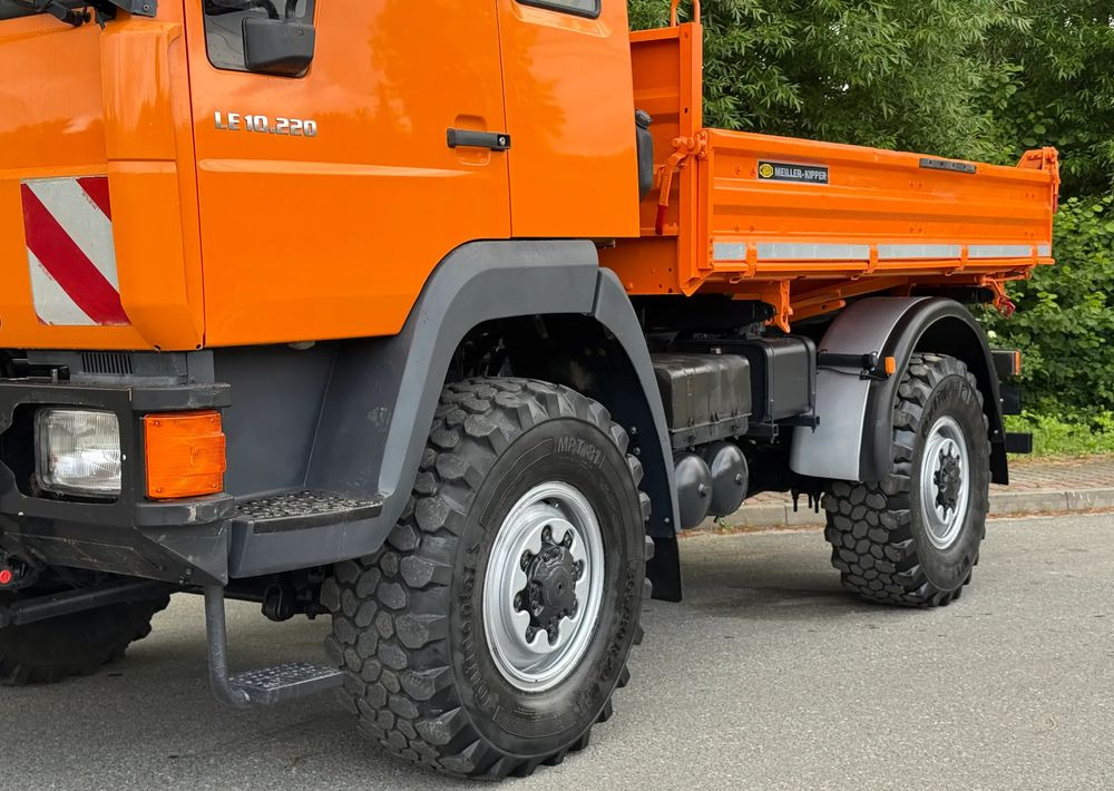MAN * MAN 10-220 * Kiper Wywrotka Meiller * 4x4 * Zimowe Utrzymanie * Unimog * - Camión volquete: foto 5 MAN * MAN 10-220 * Kiper Wywrotka Meiller * 4x4 * Zimowe Utrzymanie * Unimog * - Camión volquete: foto 5