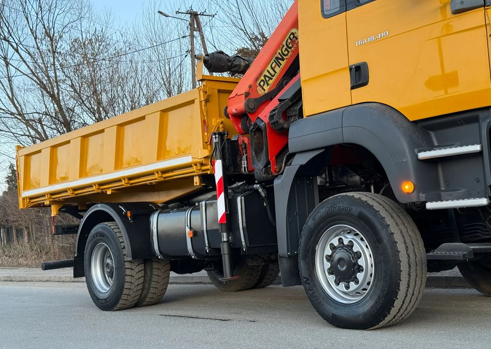 MAN * MAN TGA 18-410 * KIPER WYWROTKA * 4x4 * HDS Palfinger PK16500* Sprowadzony* Bardzo Dobry Stan * - Camión volquete: foto 5 MAN * MAN TGA 18-410 * KIPER WYWROTKA * 4x4 * HDS Palfinger PK16500* Sprowadzony* Bardzo Dobry Stan * - Camión volquete: foto 5