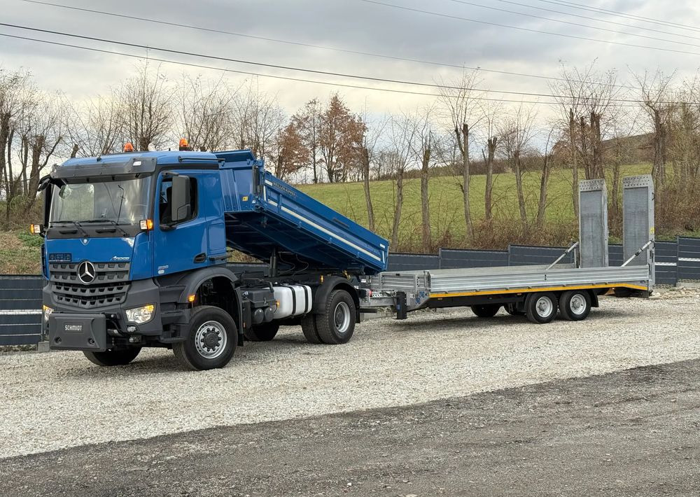 Mercedes-Benz * Arocs * 4X4 * JAK NOWY * Wywrotka Kiper Meiller+ Przyczepa * Zestaw Sprowadzony * 80.700 km Oryginalnie * Mercedes - Camión volquete: foto 1 Mercedes-Benz * Arocs * 4X4 * JAK NOWY * Wywrotka Kiper Meiller+ Przyczepa * Zestaw Sprowadzony * 80.700 km Oryginalnie * Mercedes - Camión volquete: foto 1