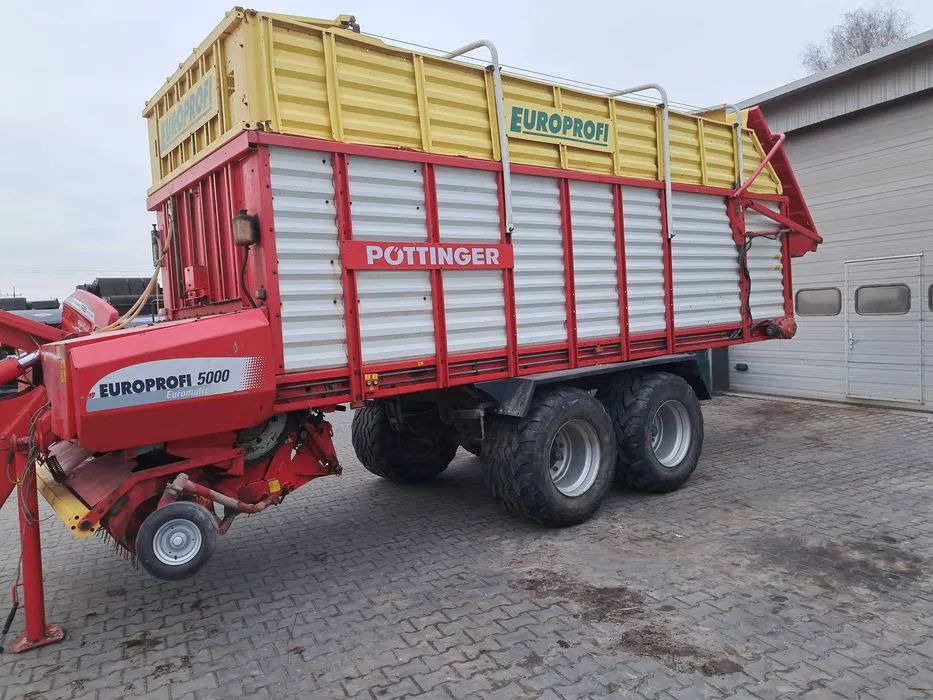 Przyczepa samozbierająca Pottinger Europrofi 5000 - Remolque autocargador: foto 1 Przyczepa samozbierająca Pottinger Europrofi 5000 - Remolque autocargador: foto 1