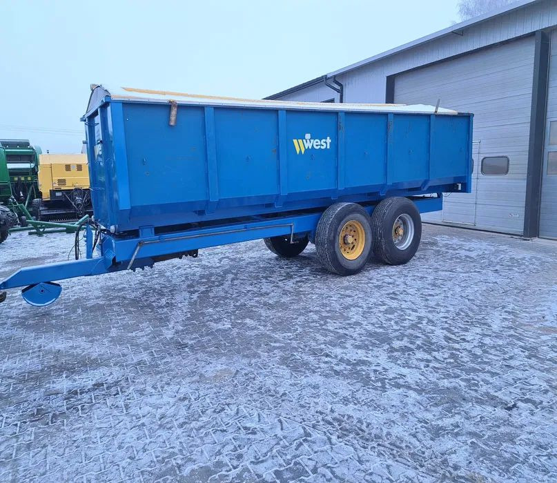 Przyczepa skorupowa WEST 14 ton - Remolque agrícola: foto 1 Przyczepa skorupowa WEST 14 ton - Remolque agrícola: foto 1