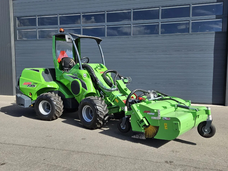 Implemento para Maquinaria agrícola Avant 1100 Borstel met opvangbak: foto 8 Implemento para Maquinaria agrícola Avant 1100 Borstel met opvangbak: foto 8