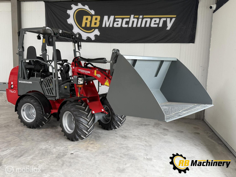 Weidemann 1160 Special (nieuw met volledige garantie) - Cargadora de ruedas: foto 5 Weidemann 1160 Special (nieuw met volledige garantie) - Cargadora de ruedas: foto 5