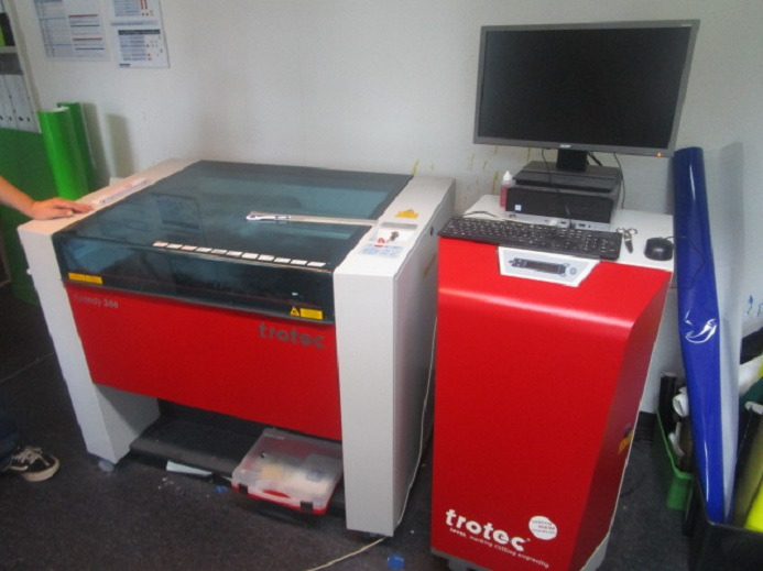 LASER CUTTER TROTEC SPEEDY 360 (Gravieren, Schneiden) - Máquina de corte de papel: foto 1 LASER CUTTER TROTEC SPEEDY 360 (Gravieren, Schneiden) - Máquina de corte de papel: foto 1