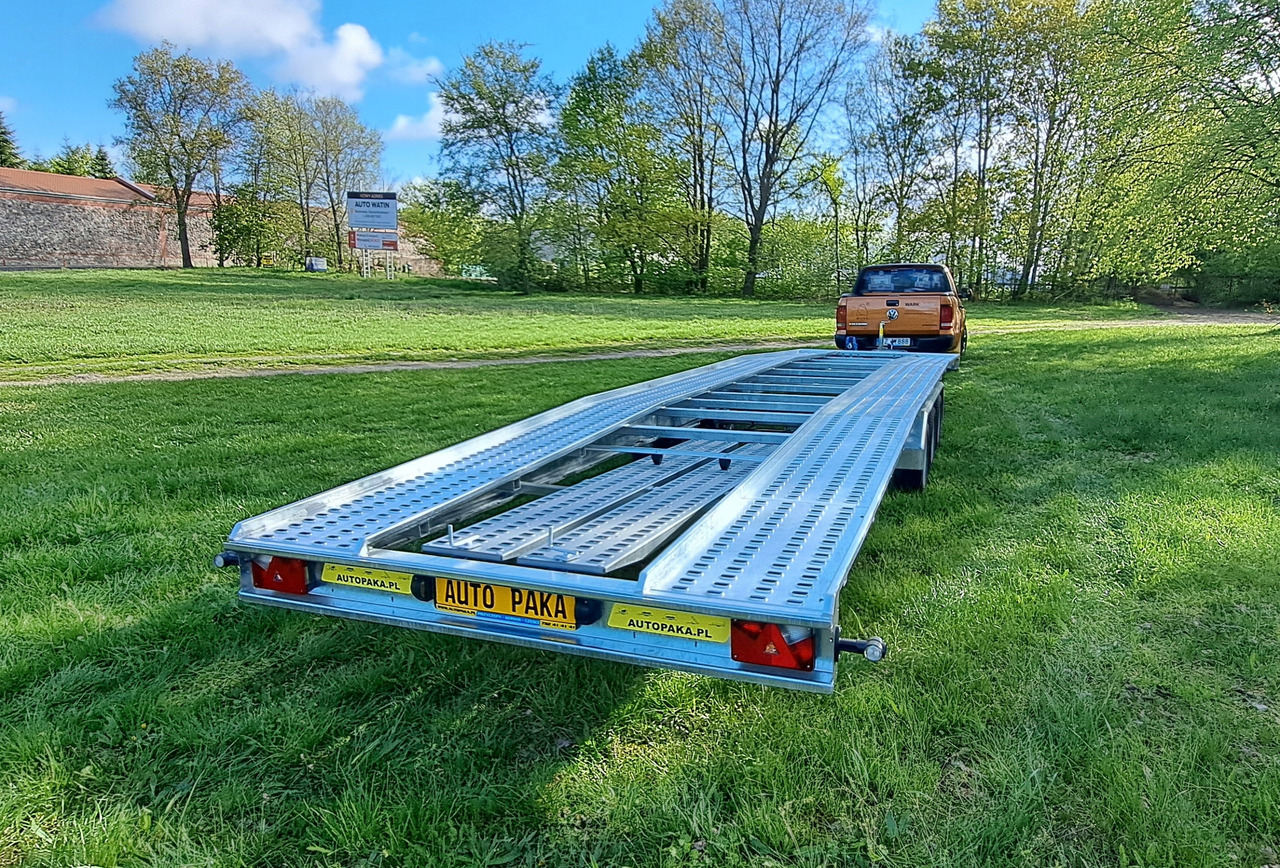 LAWETA Z NAJAZDAMI NA 2 AUTA 8,5x2M DMC 3500, 3 OSIE / CAR TRANSPORTER WITH RAMPS FOR 2 CARS 8.5x2M DMC 3500, 3 AXLES - Remolque portavehículos: foto 2 LAWETA Z NAJAZDAMI NA 2 AUTA 8,5x2M DMC 3500, 3 OSIE / CAR TRANSPORTER WITH RAMPS FOR 2 CARS 8.5x2M DMC 3500, 3 AXLES - Remolque portavehículos: foto 2