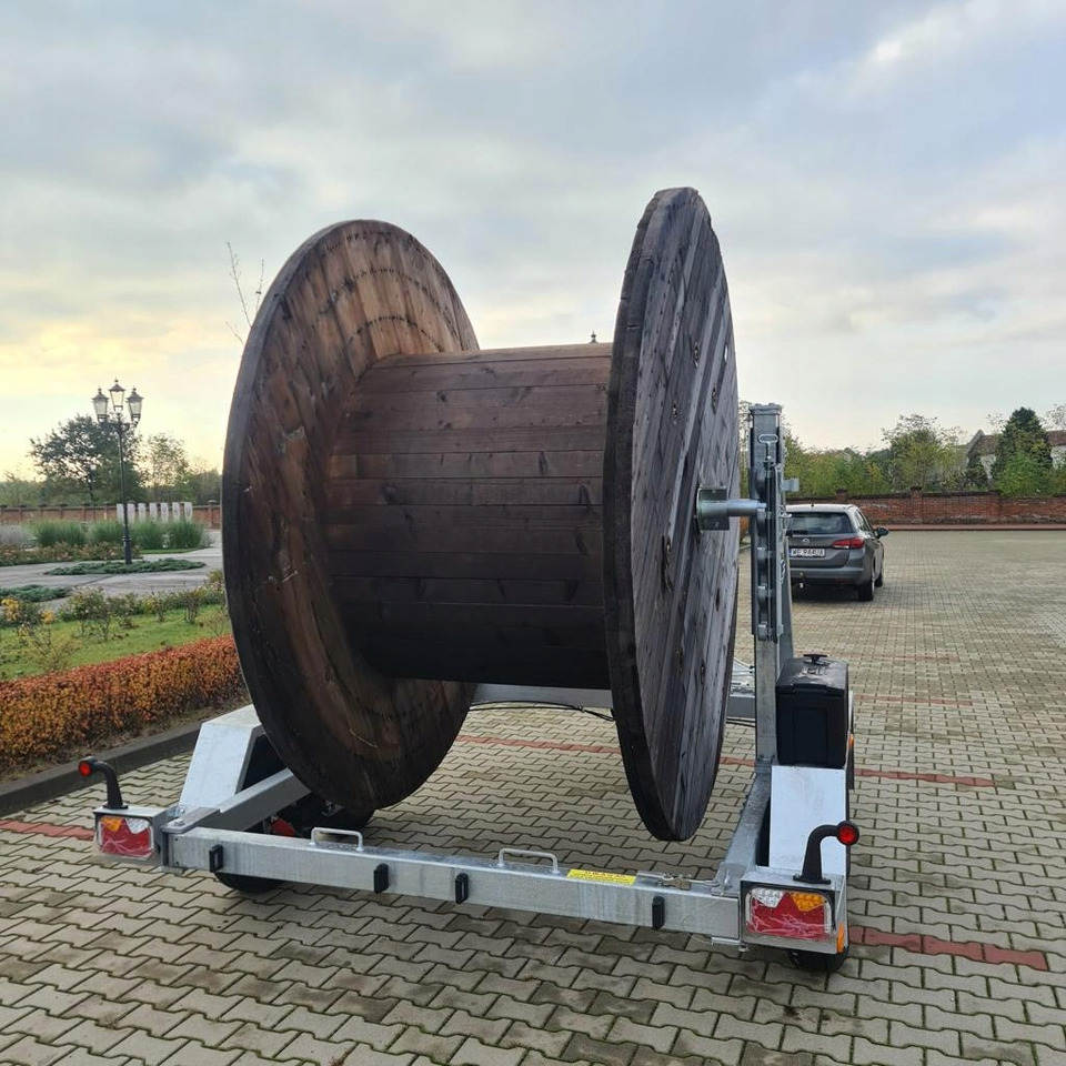 PRZYCZEPA SŁUPOWA KABLOWA PRZEWÓZ KABLI 3500 KG / POLE CABLE TRAILER FOR CABLE TRANSPORT 3500 KG - Remolque portabobinas: foto 3 PRZYCZEPA SŁUPOWA KABLOWA PRZEWÓZ KABLI 3500 KG / POLE CABLE TRAILER FOR CABLE TRANSPORT 3500 KG - Remolque portabobinas: foto 3