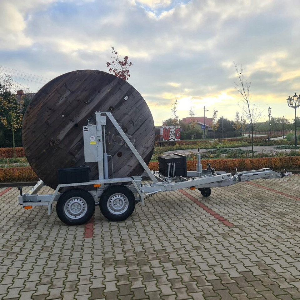 PRZYCZEPA SŁUPOWA KABLOWA PRZEWÓZ KABLI 3500 KG / POLE CABLE TRAILER FOR CABLE TRANSPORT 3500 KG - Remolque portabobinas: foto 5 PRZYCZEPA SŁUPOWA KABLOWA PRZEWÓZ KABLI 3500 KG / POLE CABLE TRAILER FOR CABLE TRANSPORT 3500 KG - Remolque portabobinas: foto 5