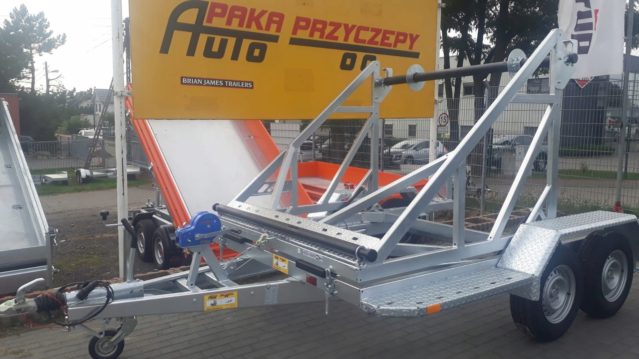 PRZYCZEPA WARK KABLOWA POD BĘBEN KABLOWY DMC 2700KG / WARK Cable Trailer for Cable Drum DMC 2700KG - Remolque portabobinas: foto 3 PRZYCZEPA WARK KABLOWA POD BĘBEN KABLOWY DMC 2700KG / WARK Cable Trailer for Cable Drum DMC 2700KG - Remolque portabobinas: foto 3
