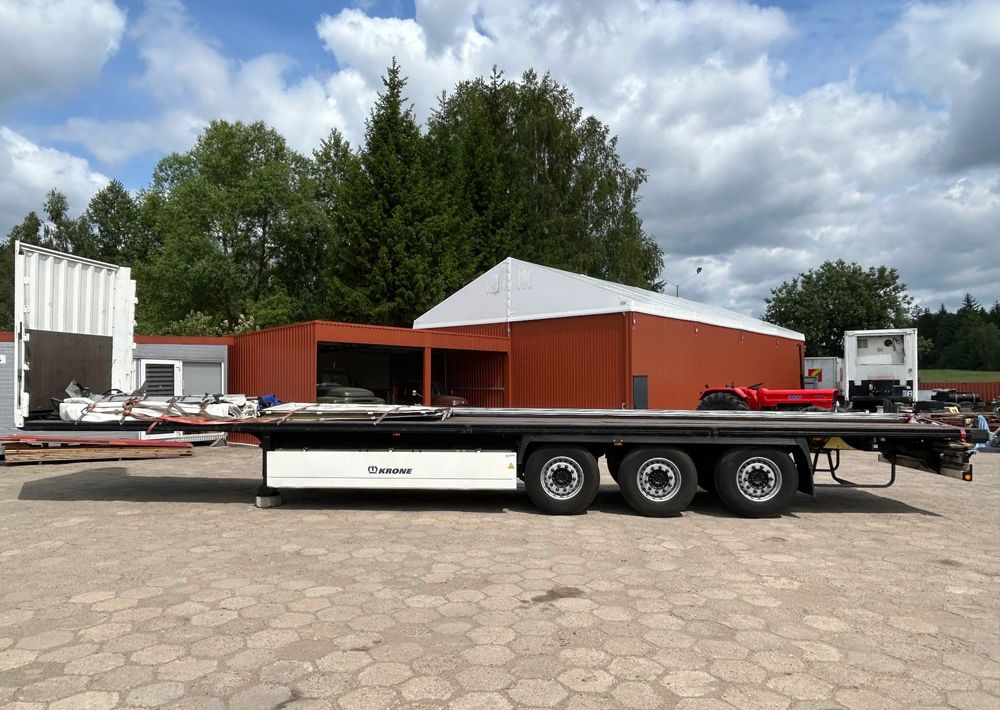 Krone SD FIRANKA / PLATFORMA / USZKODZONA ZABUDOWA / 2019 ROK !! - Semirremolque plataforma/ Caja abierta: foto 2 Krone SD FIRANKA / PLATFORMA / USZKODZONA ZABUDOWA / 2019 ROK !! - Semirremolque plataforma/ Caja abierta: foto 2