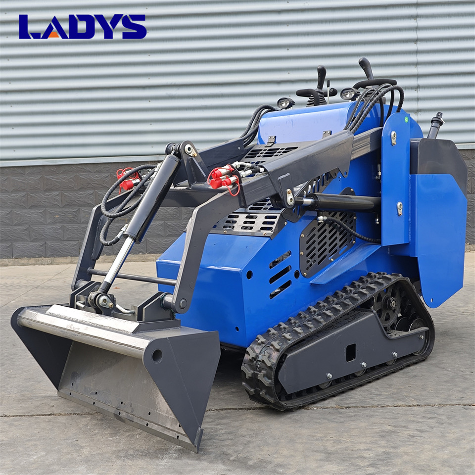 LADYS Free Shipping Mini Skid Steer Loader Compact Track Electric/Diesel Chinese Mini Skid Steer Loader For Sale With Mini Skid Steer Attachments 4 In 1 Bucket - Minicargadora: foto 1 LADYS Free Shipping Mini Skid Steer Loader Compact Track Electric/Diesel Chinese Mini Skid Steer Loader For Sale With Mini Skid Steer Attachments 4 In 1 Bucket - Minicargadora: foto 1